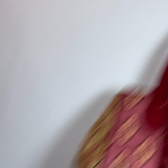 Talbots Floral Embroidered Tote Bag With Double Handles & Snap Closure - Picture 10 of 13